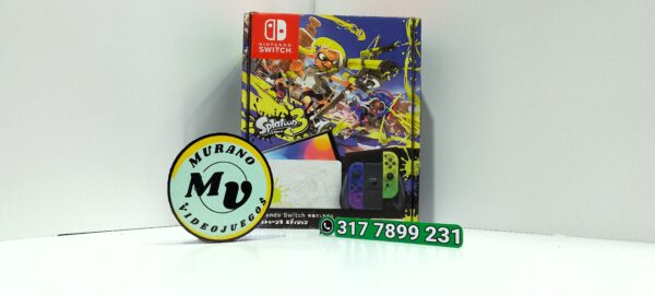 Nintendo SWITCH Oled (Consola) - Edición Splatoon 3