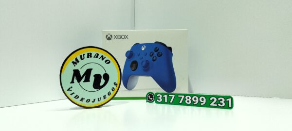 controlinalámbrico-wireless-xbox-series-xs-shock-blue-nuevo-muranovideojuegos-front Control Inalámbrico - Wireless - XBOX Series - Shock Blue