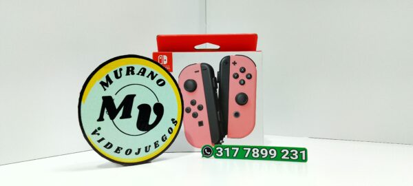 controlnintendo-joy-con-nuevo-rosa-muranovideojuegos-front Nintendo Joy-Con (L)/(R) - Rosa Pastel