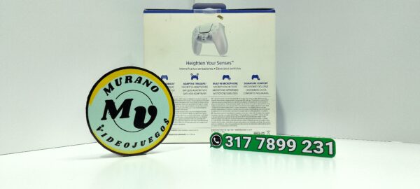 playstation-5-dualsense-control-inalambrico-blanco-nuevo-MuranoVideojuegos-Back Control PlayStation 5 DualSense – Chroma Pearl