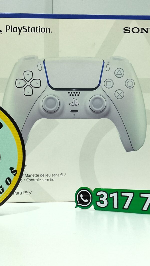 playstation-5-dualsense-control-inalambrico-blanco-nuevo-MuranoVideojuegos-Front Control PlayStation 5 DualSense – Chroma Pearl