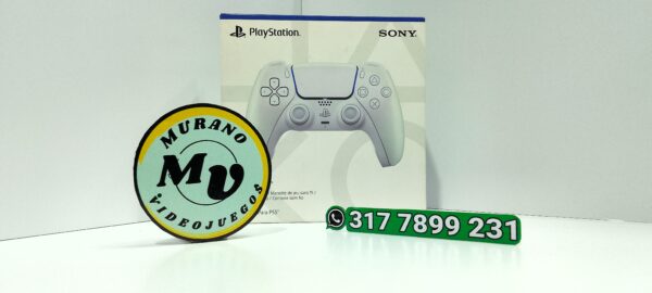 playstation-5-dualsense-control-inalambrico-blanco-nuevo-MuranoVideojuegos-Front Control PlayStation 5 DualSense – Chroma Pearl