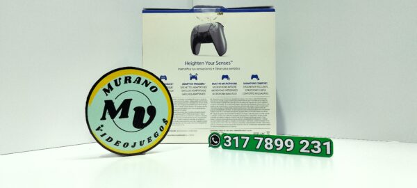 playstation-5-dualsense-control-inalambrico-sterling-silver-nuevo-MuranoVideojuegos-Back Control PlayStation 5 DualSense – Sterling Silver
