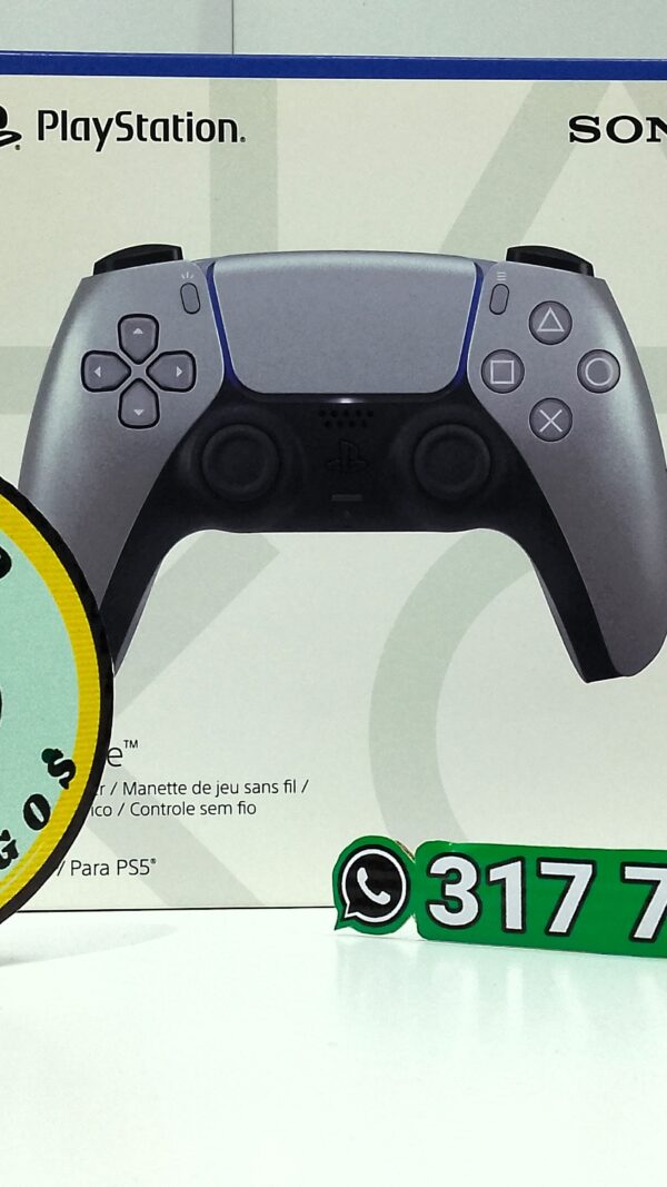 Control PlayStation 5 DualSense – Sterling Silver