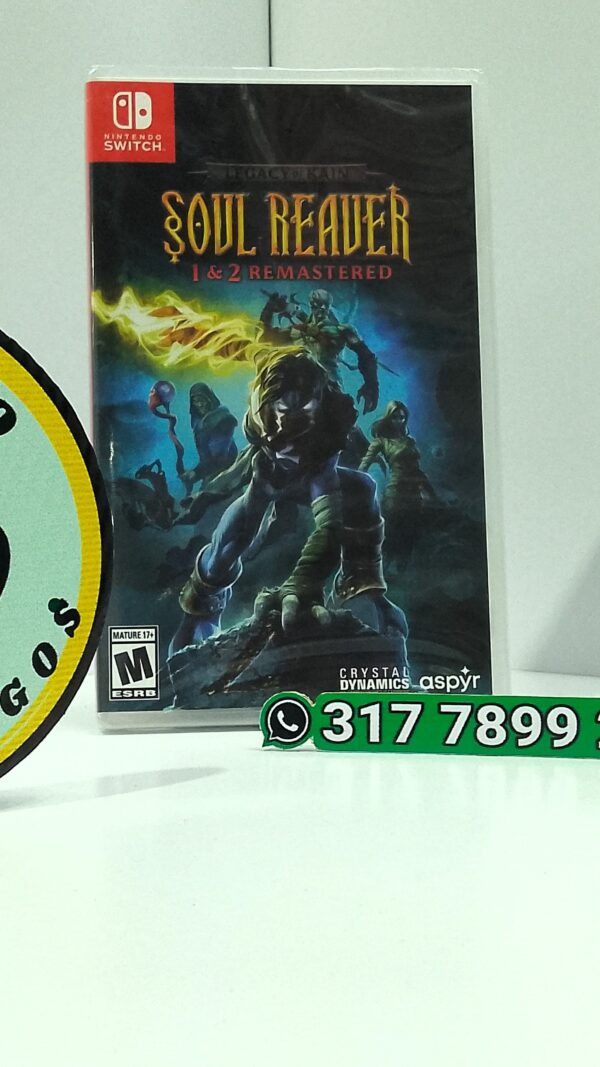 soul-reaver-1-&-2-remastered-legacy-of-kain-nintendo-switch-nuevo-muranovideojuegos-front Soul Reaver 1&2 Remastered - Legacy Of Kain