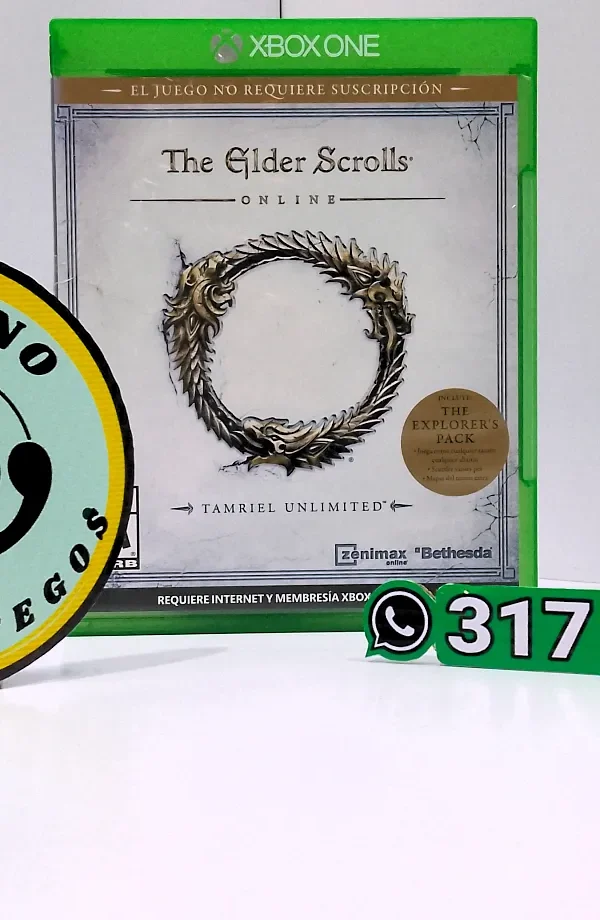 the-elder-scrolls-online-tamriel-unlimited-xbox-one-usado-muranovideojuegos-front The Elder Scrolls Online - Tamriel Unlimited
