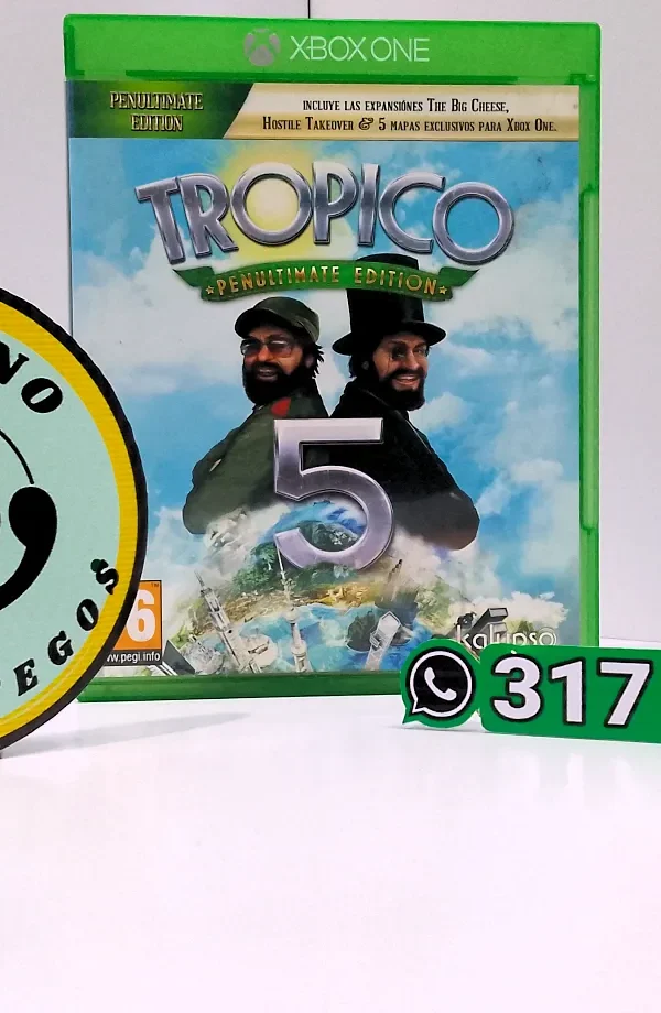 tropico-5-penultimate-edition-xbox-one-usado-muranovideojuegos-front Tropico 5 Penultimate Edition