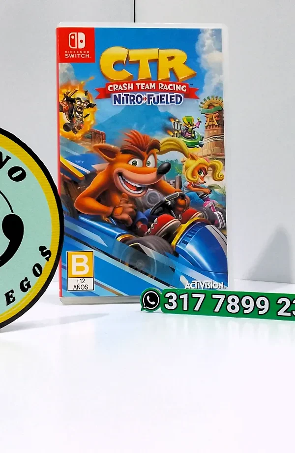 Crash Team Racing CTR Nitro Fueled