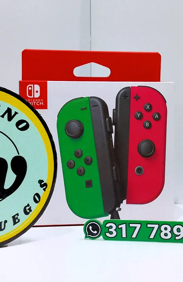 Nintendo Joy-Con (L)/(R) - Splatoon - Verde / Rosa Neon