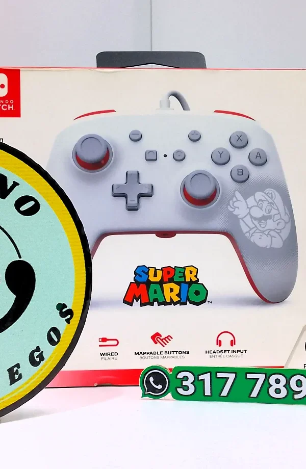 Nintendo Switch Pro Controller - Edición Super Mario