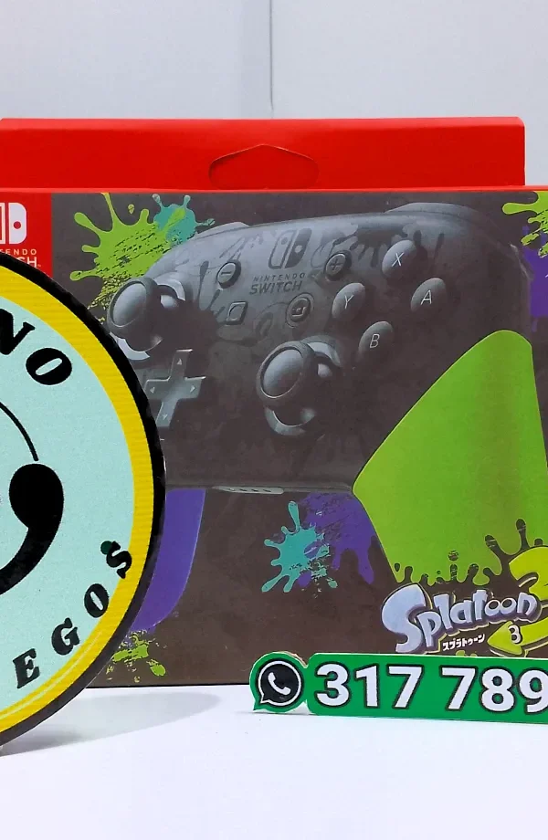 Nintendo Switch Pro Controller - Edición Splatoon 3