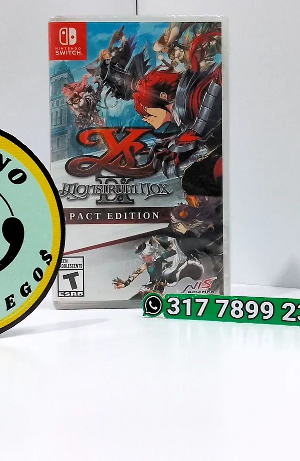 ys-ix-monstrum-nox-pact-edition-nintendo-switch-nuevo-muranovideojuegos-front YS IX Monstrum Nox - Pact Edition