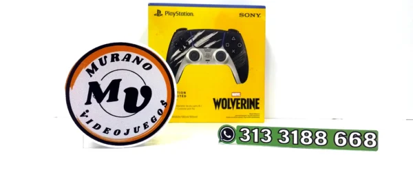 Control Inalámbrico - DualSense - PlayStation - Marvel's Wolverine Adamantium Edición Limitada
