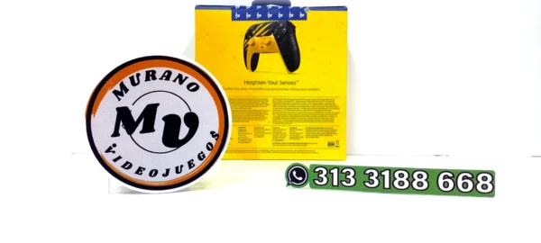 Control Inalámbrico - DualSense - PlayStation - Marvel's Wolverine Battle Yellow Edición Limitada